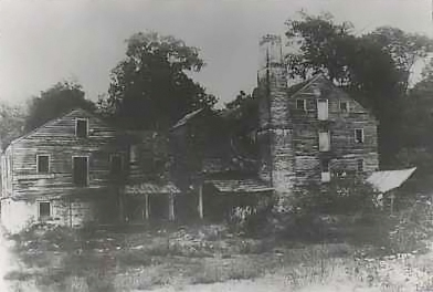 Whiskey Distillery at Rock Bridge circa 1900